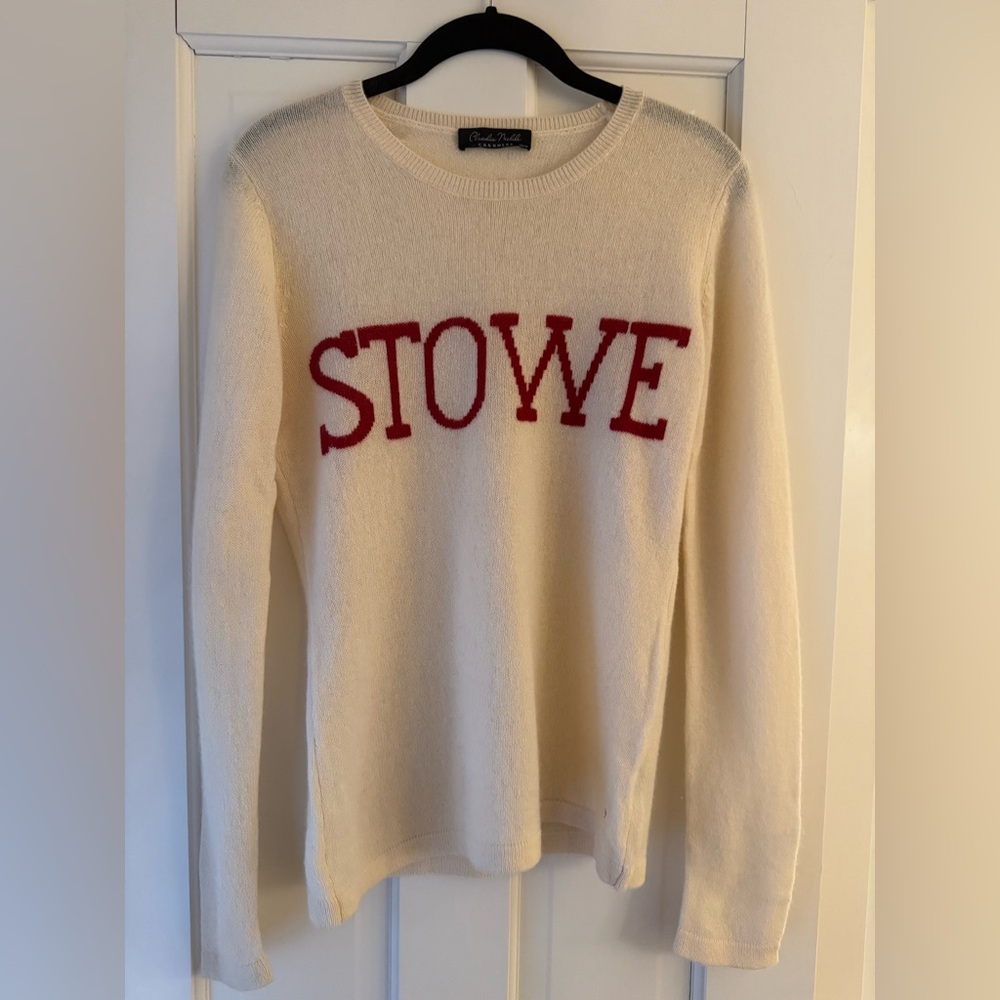 100% Cashmere “Stowe” Sweater